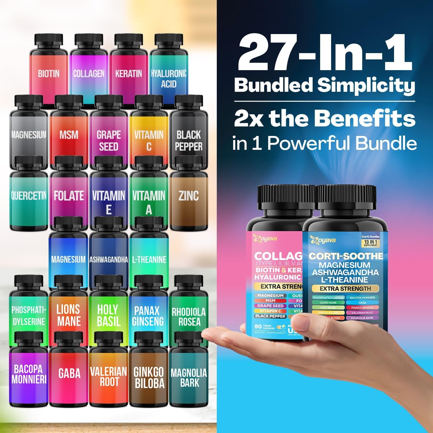 Shining Serenity Set - Cortisol Support with Ashwagandha