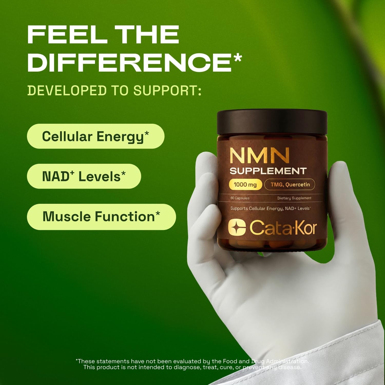 NMN Supplement – 4-In-1 NAD Supplement with Quercetin