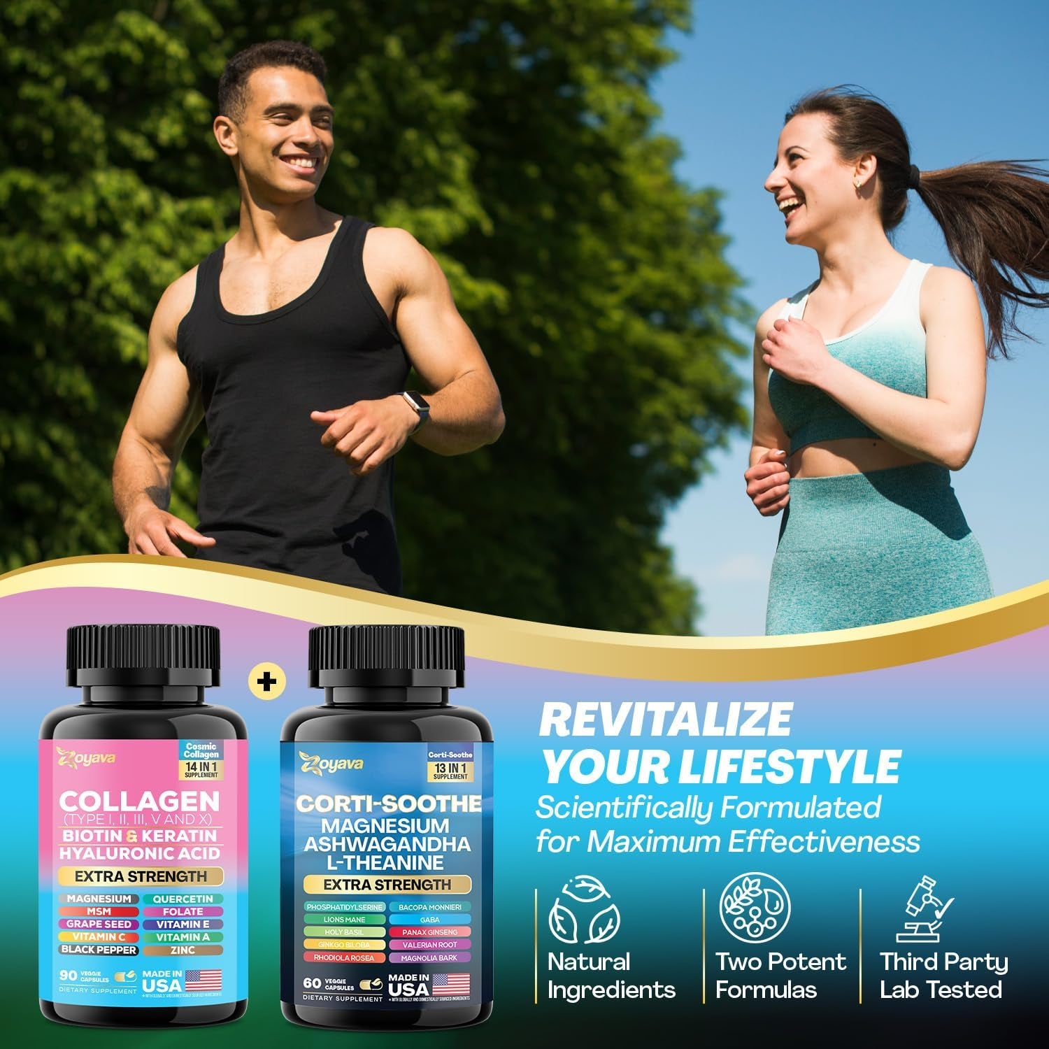 Shining Serenity Set - Cortisol Support with Ashwagandha